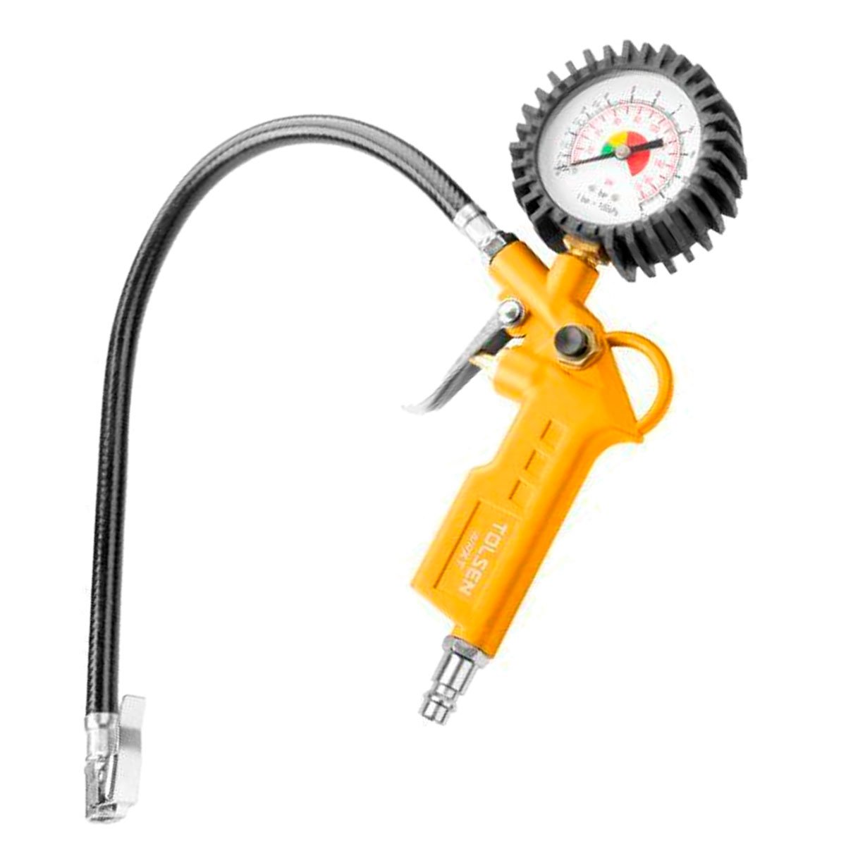 Pistola Inflador De Neum?ticos Tolsen 0-12bar/0-170psi