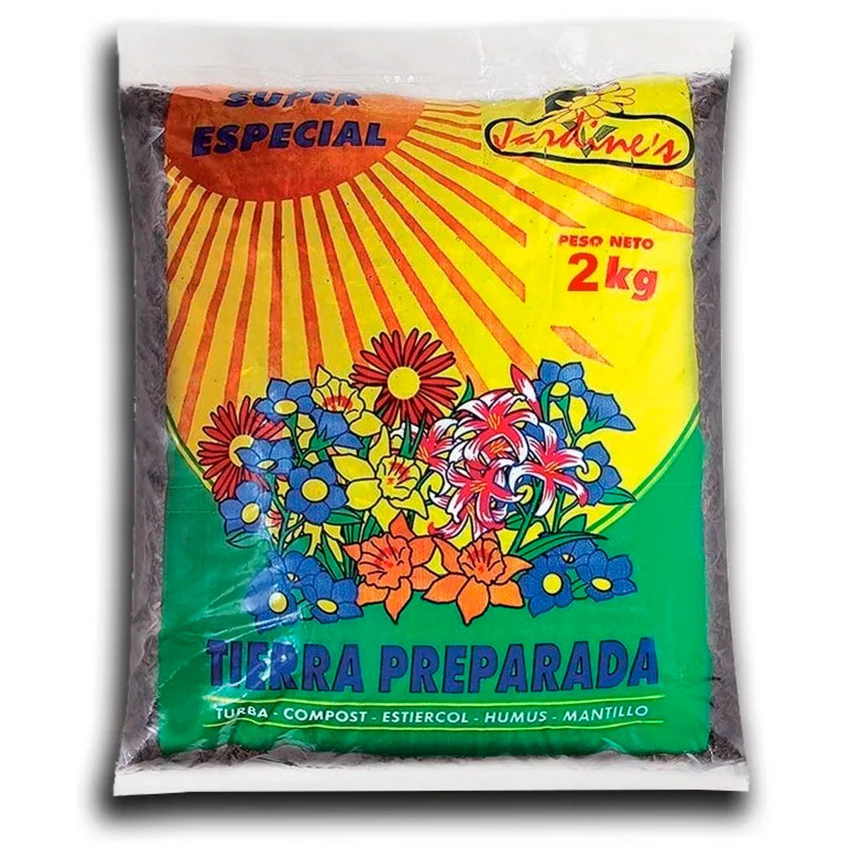 Tierra Nivel Super Especial 2kg Jardines