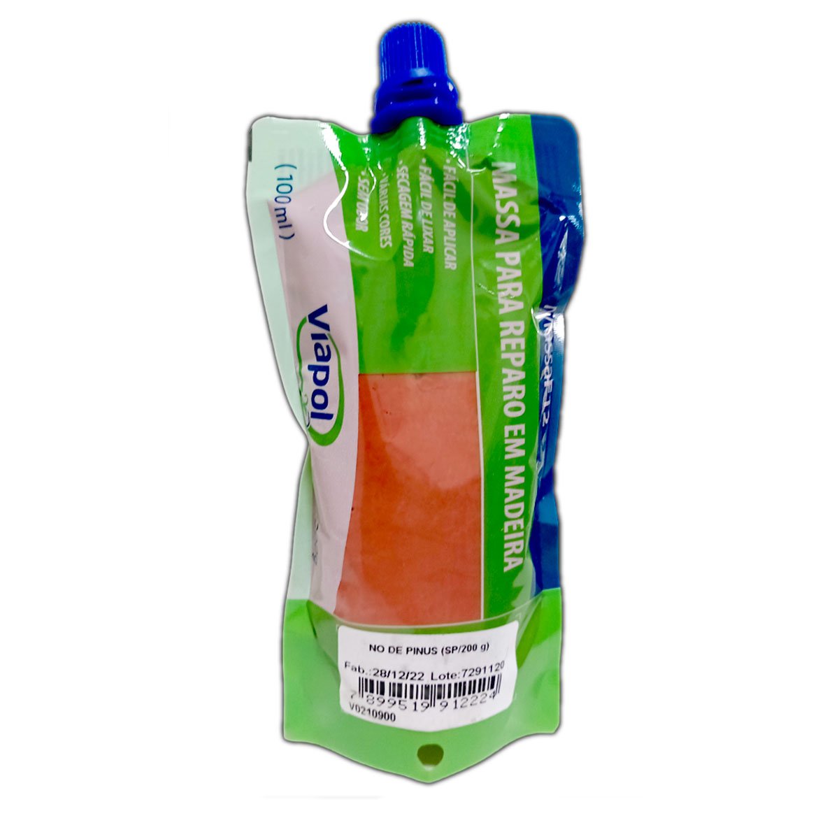 Masilla Para Madera Viapol F12 Nudo de Pino 200g