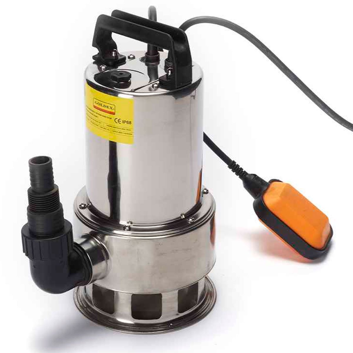Bomba Sumergible Acero Inox Goldex 750w P/agua Sucia