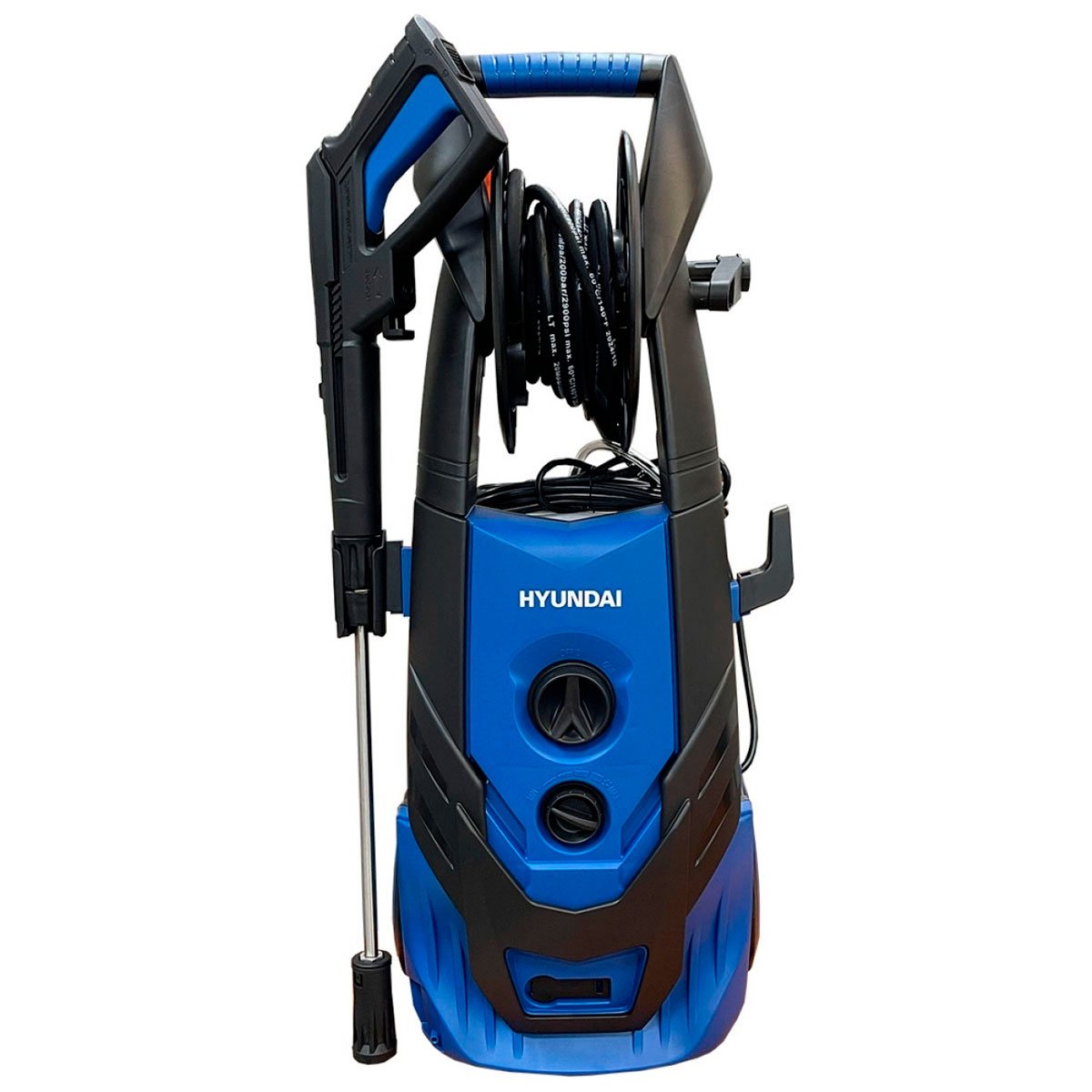 Hidrolavadora Hyundai 2500w 200bar Motor Inducción