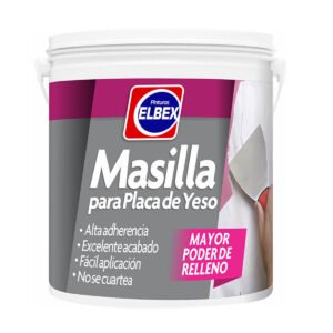 Masilla Para Placas De Yeso 25kg Elbex